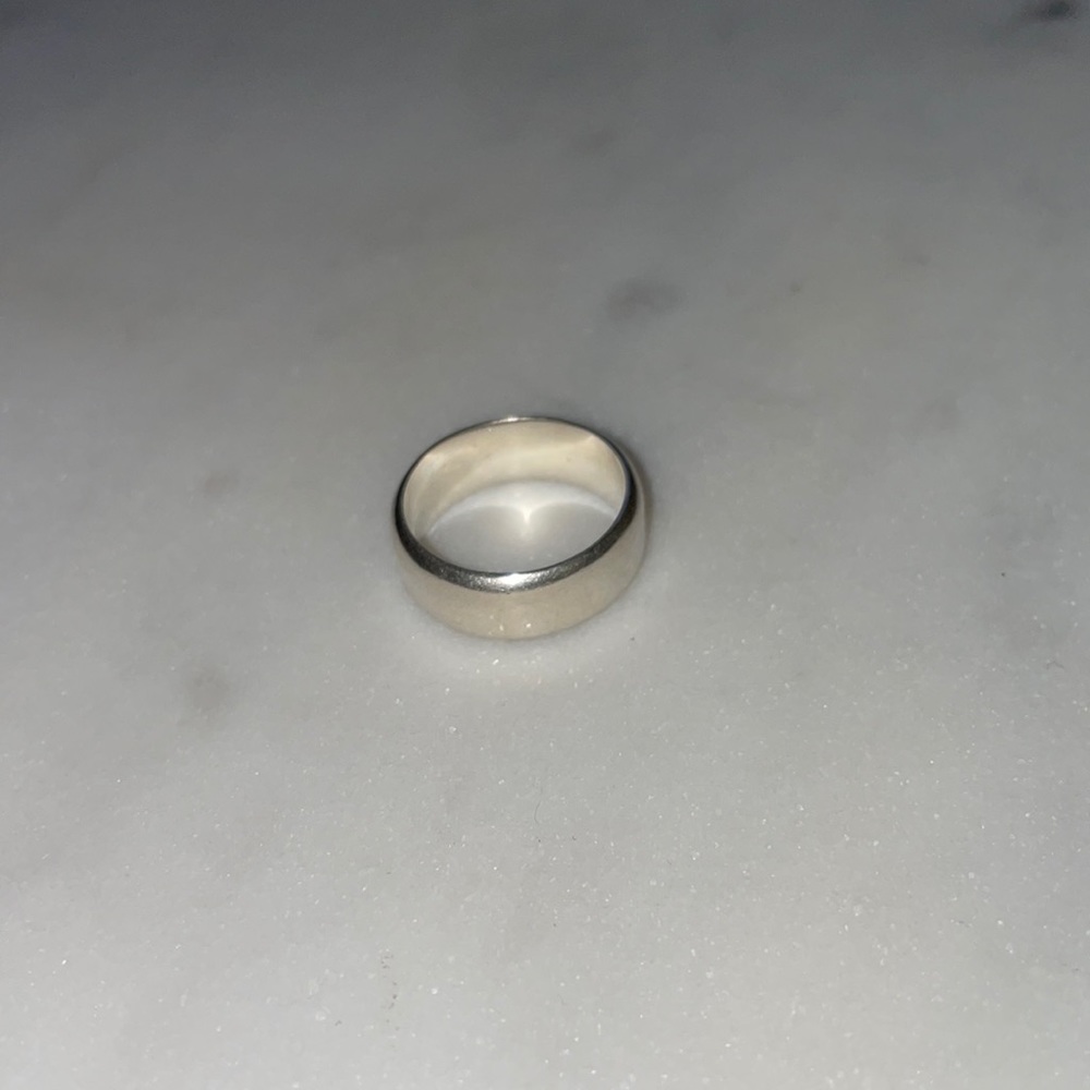 Vintage | Simple 925 Silver Band Ring - Picture 6 of 13